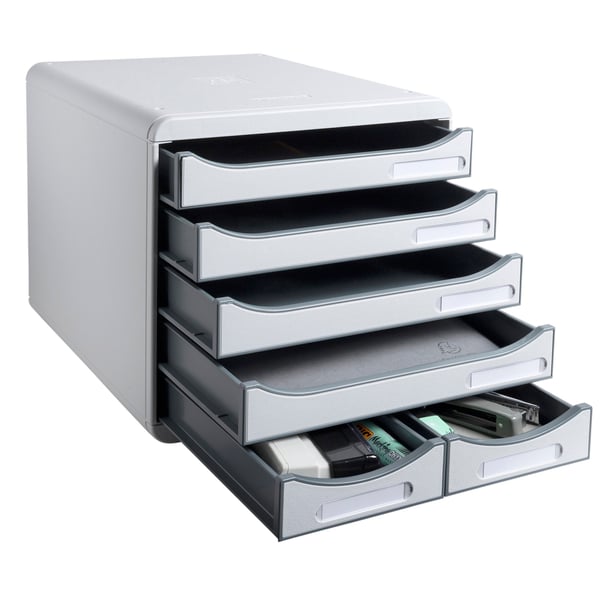Exacompta Big Box Maxi 6 skuffer Kontor - 312740D