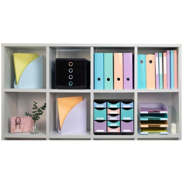 Exacompta Storebox Multi 11 skuffer arkiveringsform Aquarel - assorterede farver 3132796D