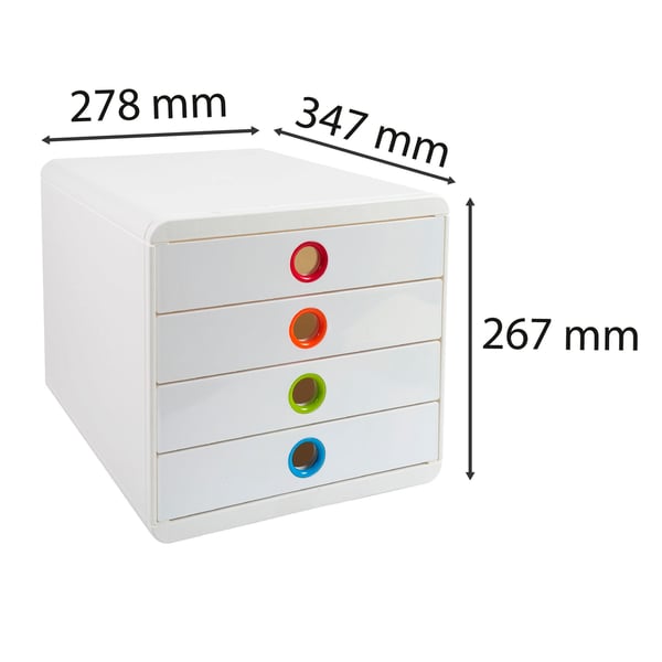 Exacompta POP-BOX Skrivebordsskuffe saet - 314398D