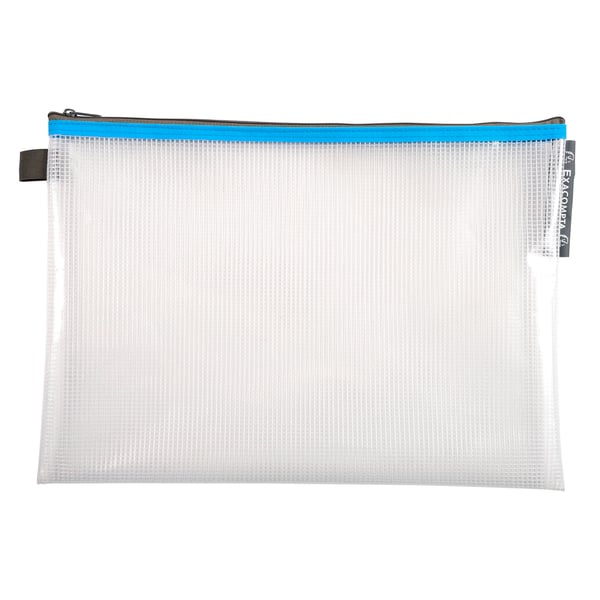 Exacompta 10x EVA lomme med lynlås (A4) - assorterede farver 34150E