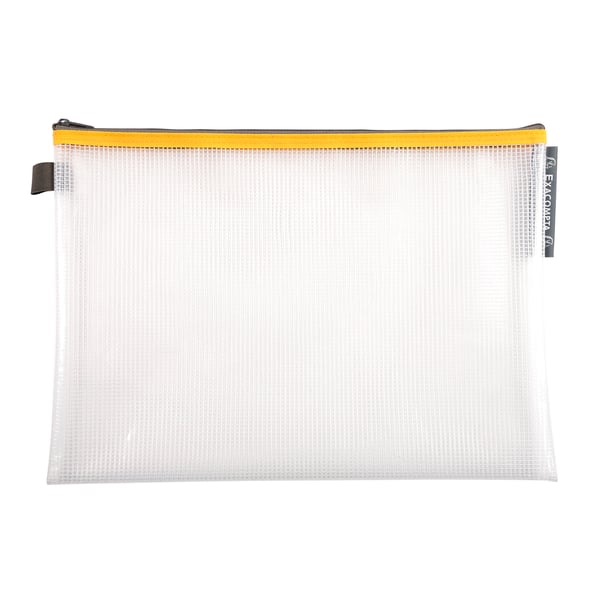 Exacompta 10x EVA lomme med lynlås (A4) - assorterede farver 34150E