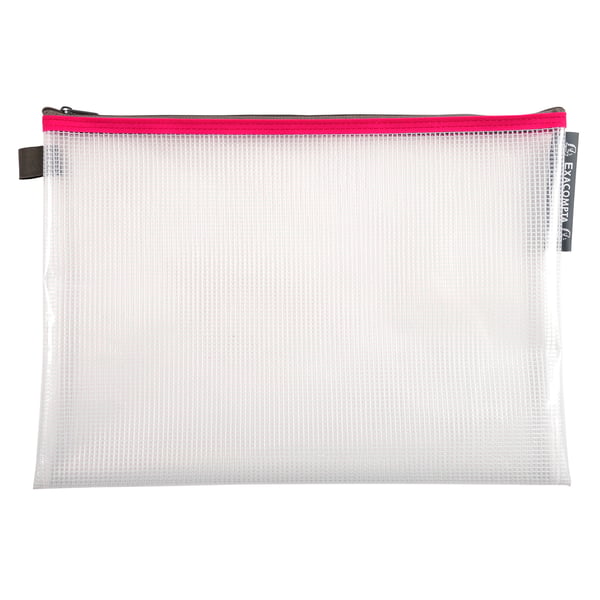 Exacompta 10x EVA lomme med lynlås (A4) - assorterede farver 34150E