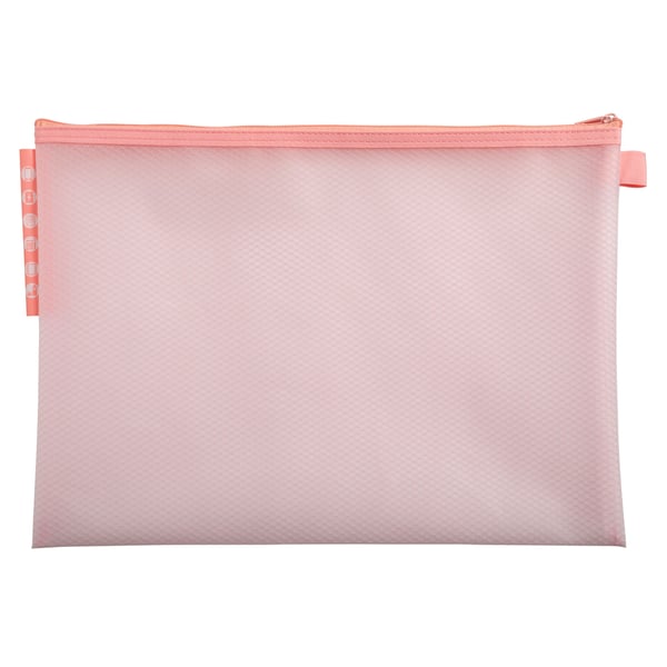 Exacompta 12x Chromaline lynlåslommer EVA A4 pastelfarvet assorteret - assorterede farver 37150E