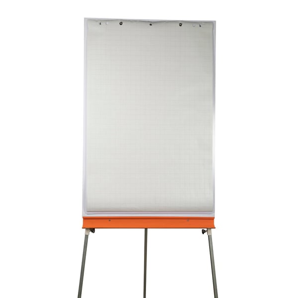 Exacompta 5x Flipchartblok - firkantet 60gsm - 48 ark - 65x100cm - hvid 37651E