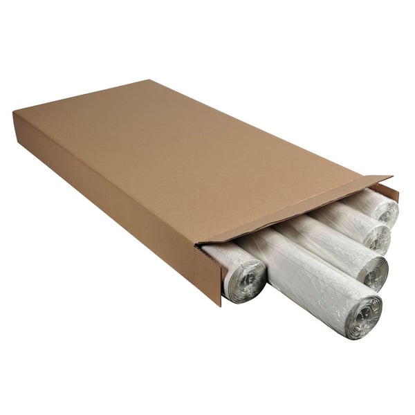 Exacompta 5x Flipchartblok - firkantet 60gsm - 48 ark - 65x100cm - hvid 37651E