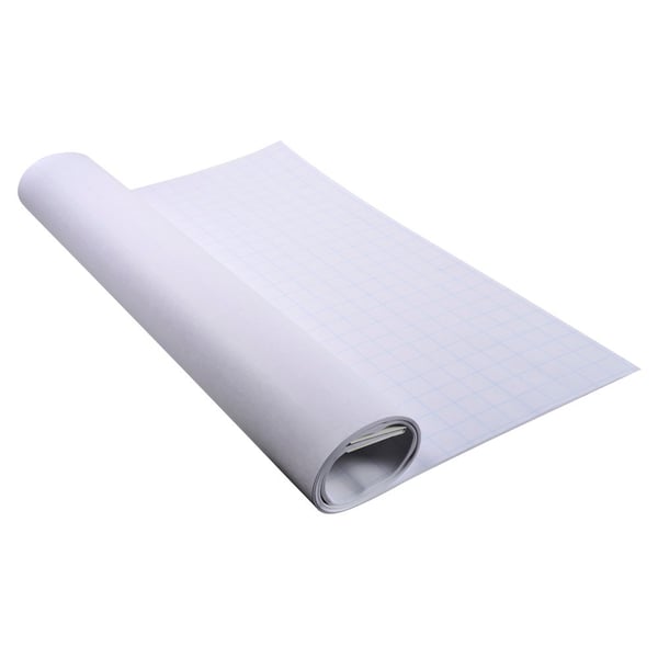 Exacompta 5x Flipchartblok - firkantet 60gsm - 48 ark - 65x100cm - hvid 37651E