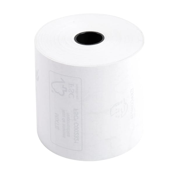 Exacompta 60x Rulle til kreditkort og kasseapparat 57x60x12x44 - hvid 40347E