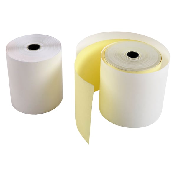 Exacompta 50x Rulle til lommeregner og kasseapparat 76x70x12x25 - hvid 40358E