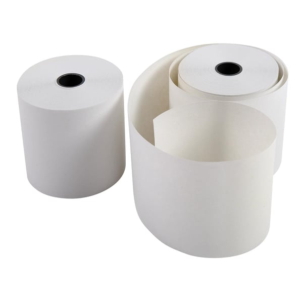 Exacompta 50x Rulle til regnemaskine og kasseapparat 57x60x12x44 - hvid 40651E