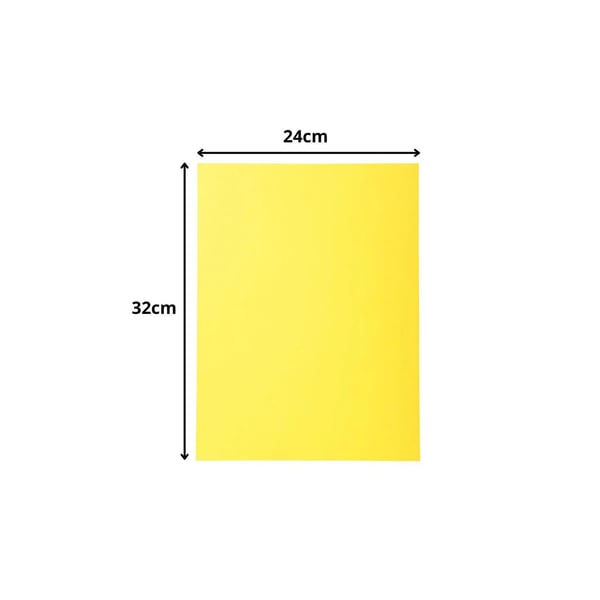 Exacompta 5x Forever Omslagsmapper 170gsm 24x32cm - Gul 420005E