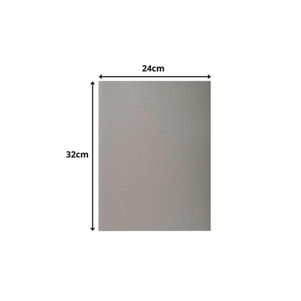 Exacompta 5x Forever Omslagsmapper 170gsm 24x32cm - Grå 420009E