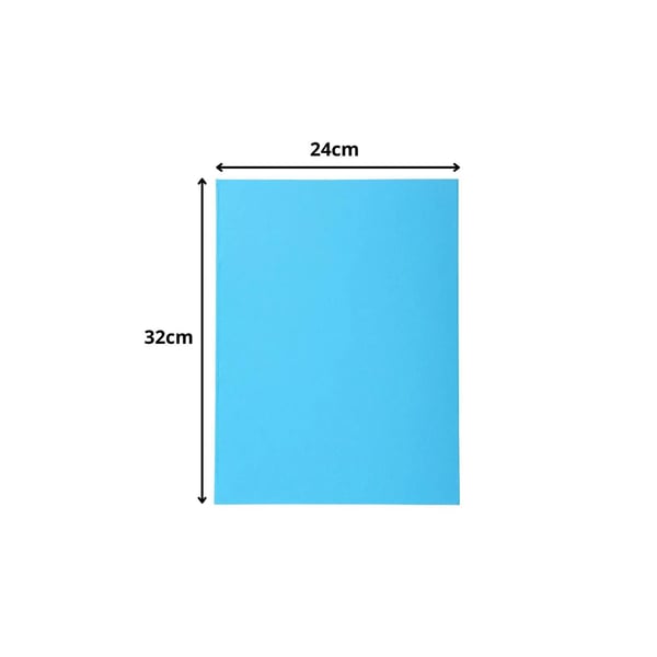 Exacompta 5x Forever Omslagsmapper 170gsm 24x32cm - Lyseblå 420010E