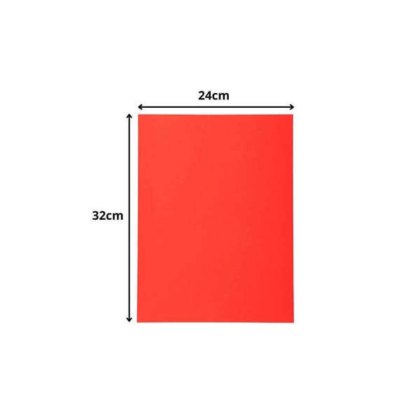 Exacompta 5x Forever Omslagsmapper 170gsm 24x32cm - Rød 420012E