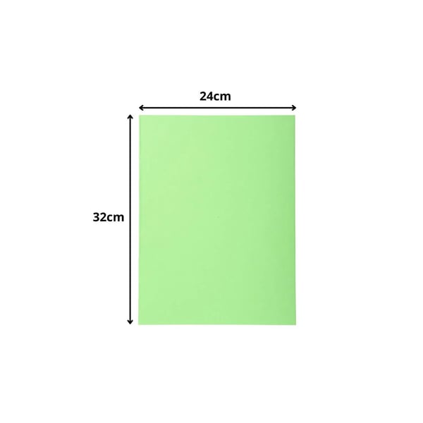 Exacompta 5x Forever Omslagsmapper 170gsm 24x32cm - lyse-grøn 420013E