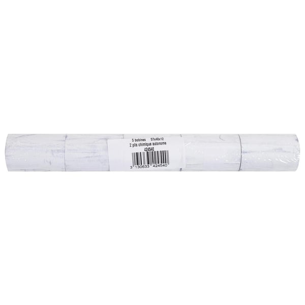 Exacompta 20x Rulle til kreditkortmaskine 57x40x12x8 - hvid 42454E