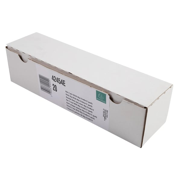 Exacompta 20x Rulle til kreditkortmaskine 57x40x12x8 - hvid 42454E