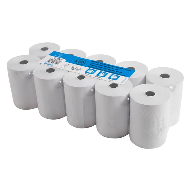 Exacompta 30x Ruller til vaegte 80x60x12x44 - hvid 43804E