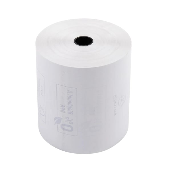 Exacompta 30x Ruller til kasseapparat 80x80x12x85 - hvid 43809E