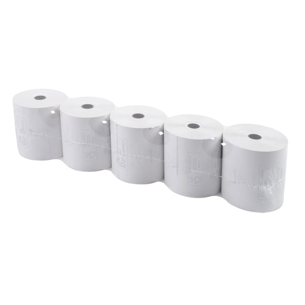 Exacompta 30x Ruller til kasseapparat 80x80x12x85 - hvid 43809E