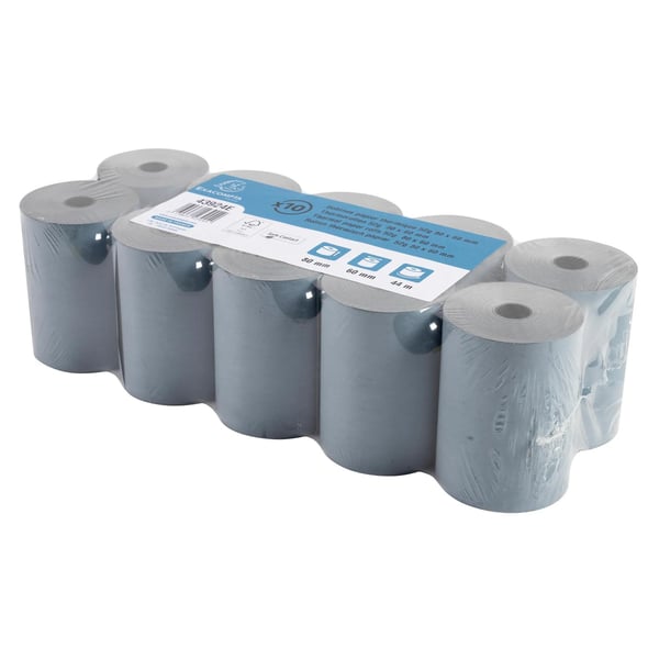 Exacompta 30x ReceiptRoll 52g 80x60mm-44m SafeCont(10) - hvid 43924E