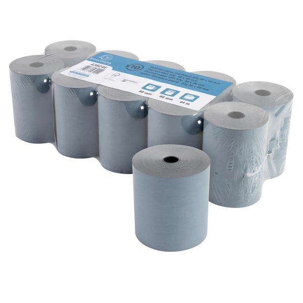 Exacompta 30x ReceiptRoll 52g 80x60mm-44m SafeCont(10) - hvid 43924E