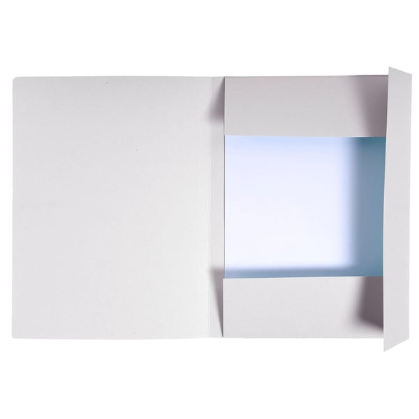 Exacompta 50x Forudtrykt 3-klapmappe 280gsm Forever® - 24x32cm - assorterede farver 448000E