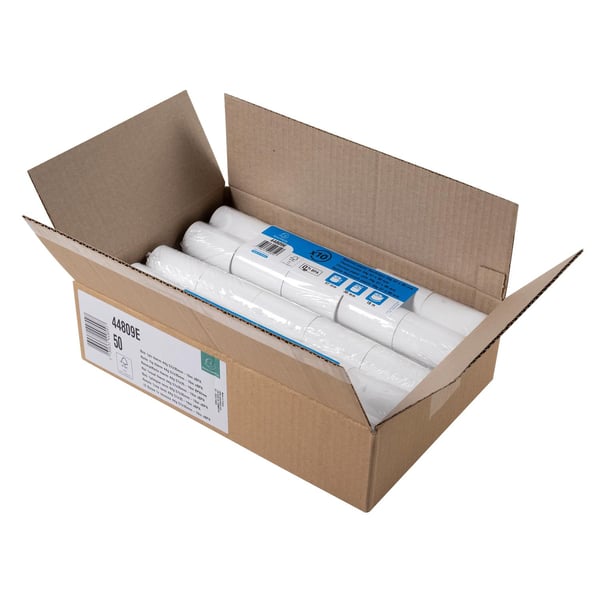 Exacompta 50x Kreditkortrulle 57x35mm - 1 termisk fold 44g / m2 BPA-fri - hvid 44809E