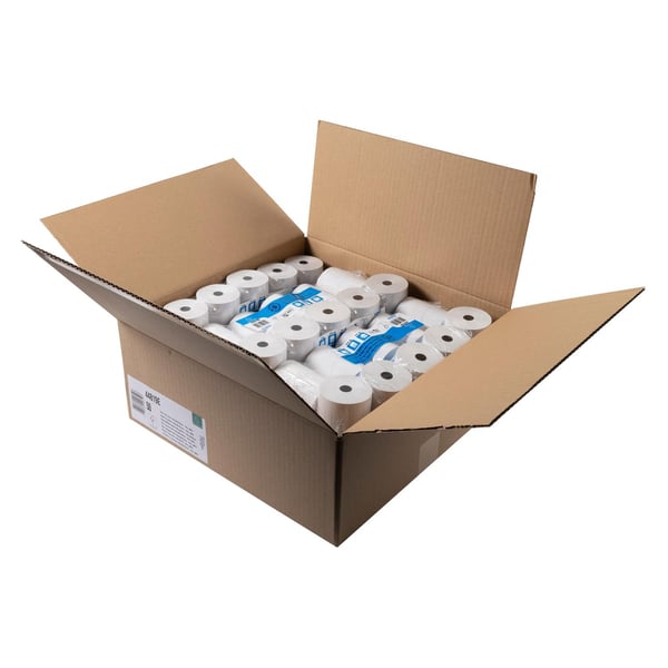 Exacompta 50x Rulle 80x70mm - 1 termisk fold 44g / m2 uden BPA - hvid 44819E