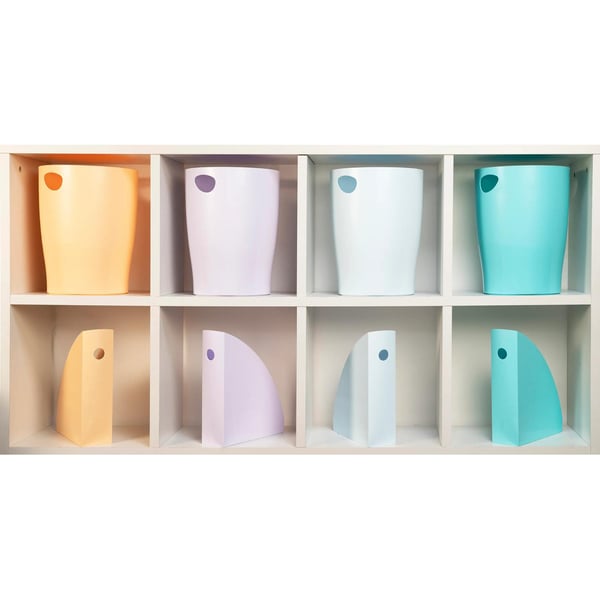 Exacompta 8x ECOBIN Papirkurv til affaldspapir Aquarel - assorterede farver 45396D