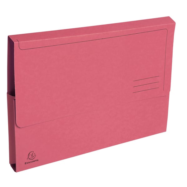Exacompta 10x Forever dokumentmapper Pakke med 5 stk. A4 A4 290gsm - assorterede farver 46971E
