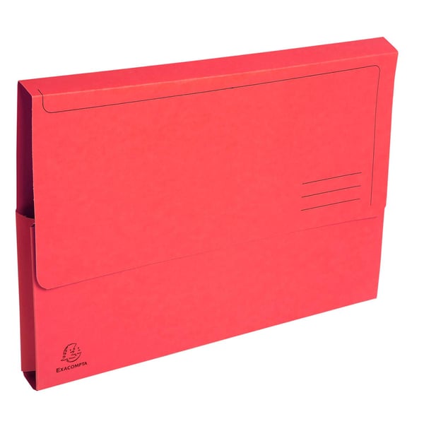 Exacompta 10x Forever dokumentmapper Pakke med 5 stk. A4 A4 290gsm - assorterede farver 46971E