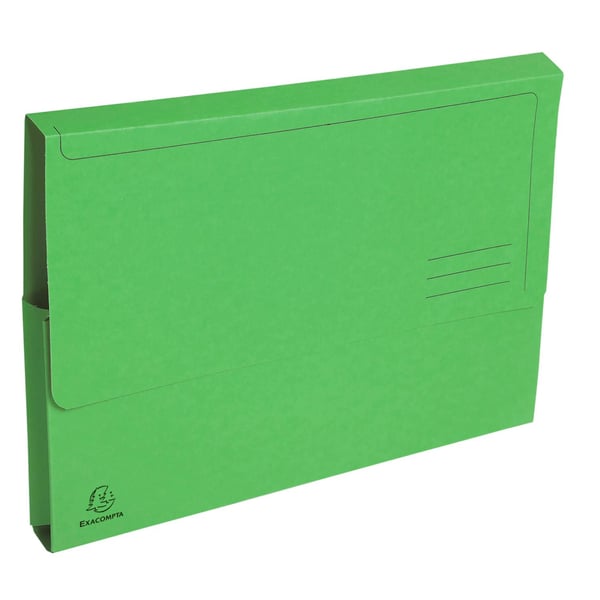 Exacompta 10x Forever dokumentmapper Pakke med 5 stk. A4 A4 290gsm - assorterede farver 46971E