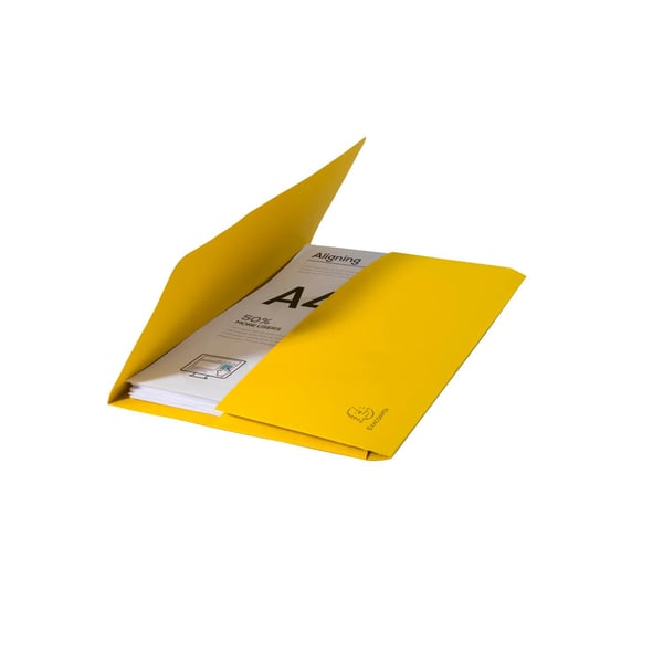 Exacompta Forever Bright dokumentmapper pakke med 50 stk. 290 g/m2 A4 - Gul 47679E