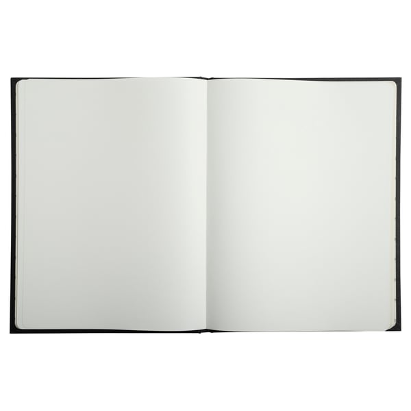 Exacompta Aramy Gaestebog 100P Guld 27x22cm - Sort 47981E
