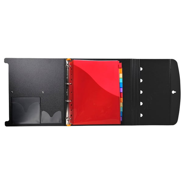 Exacompta 10x PP Dividers, A4, maxi, 12 dele - assorterede farver 4844E