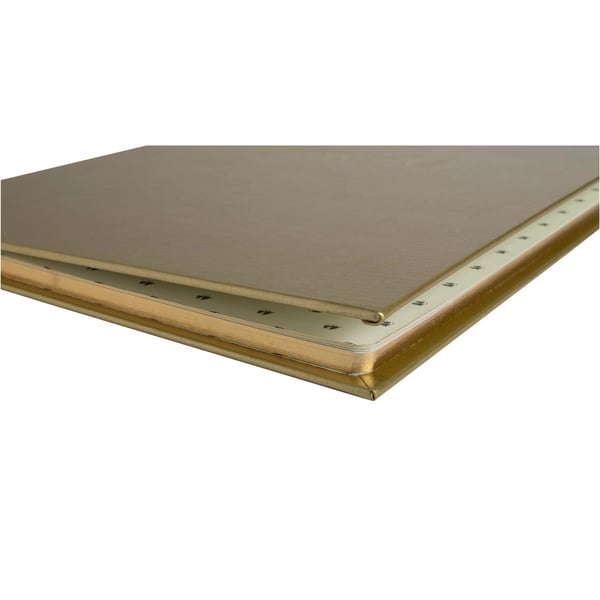 Exacompta 2x Exacompta Balacon gaestebog (fransk omslag) - Guld 4989E