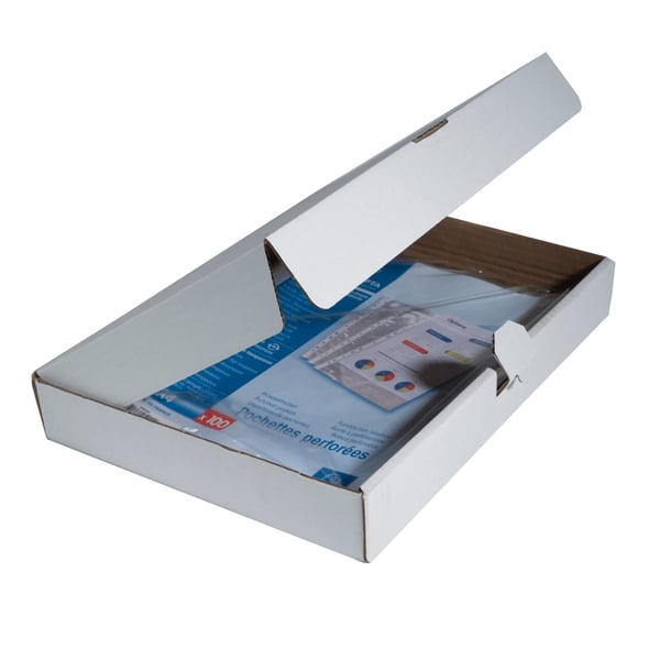 Exacompta Stansede lommer aeske med 100 A4 6/100 - Krystal 5000E