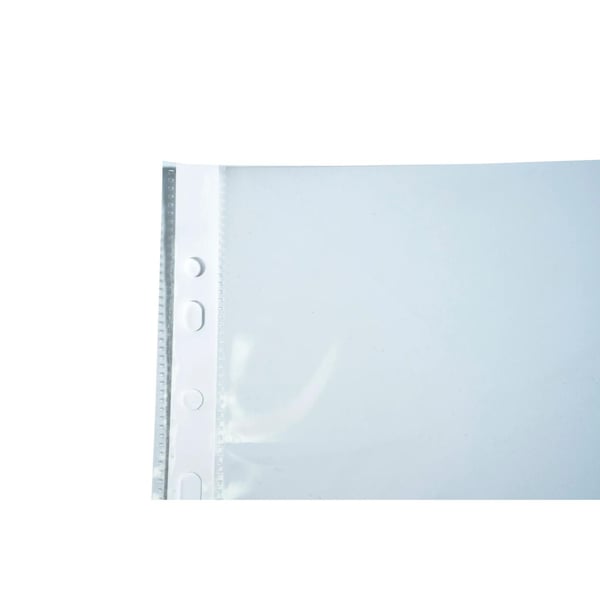 Exacompta 10x Punched Pockets pose med 10 stk. A4 6/100 - Krystal 5010E