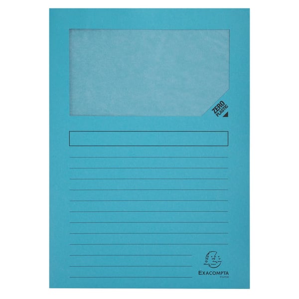 Exacompta 16x Forever genbrugte vinduesmapper (pakke med 25 stk.) - assorterede farver 50250E