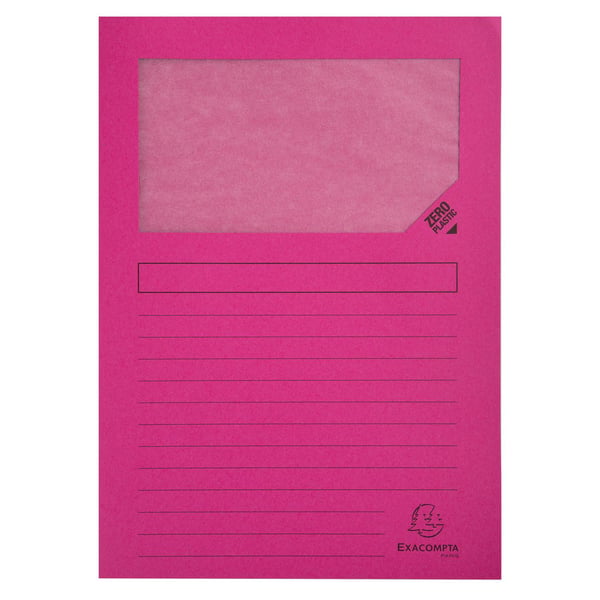 Exacompta 16x Forever genbrugte vinduesmapper (pakke med 25 stk.) - assorterede farver 50250E