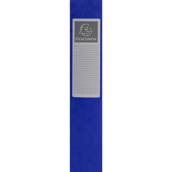 Exacompta 10x Scotten elastisk arkiveringsboks med elastik (60 mm rygrad) - Blå 50912E