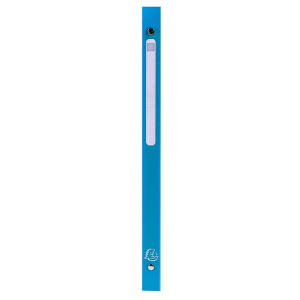 Exacompta 20x PP Opak Ringbind, A4, 4 O-ringe, 20 mm ryg . - Lyseblå 51192E