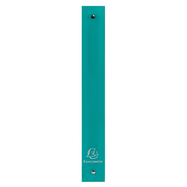 Exacompta 20x PP Opak Ringbind, A4 Maxi, 4 O-ringe, 40 mm ryg . - Mørkegrøn 512803E