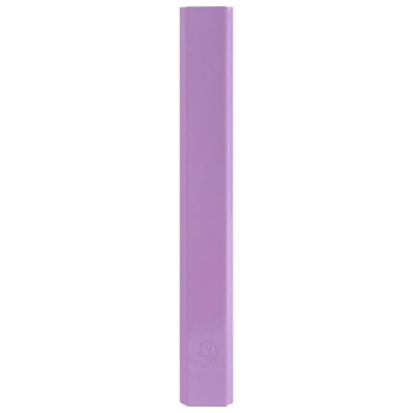 Exacompta 10x Aquarel Ringbinder Plastic Coated 4Ring 25mm - Mauve 51565E