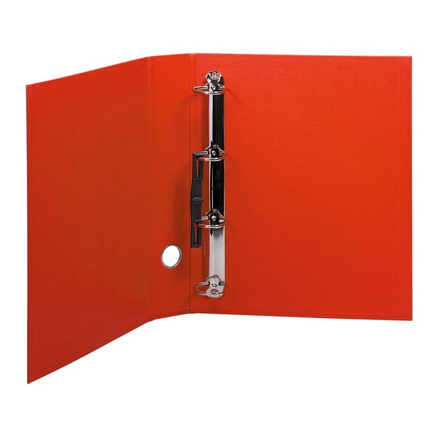 Exacompta 15x Ringbind med 4 D-ringe på 40 mm på 3. omslag, PVC-daekkende karton - Maxi A4 størrelse - assorterede farver 51640E