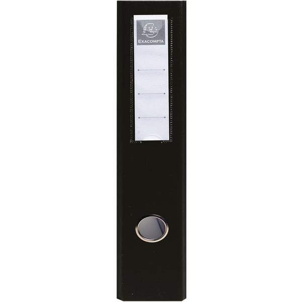 Exacompta 10x Ringbind 4 D-ringe på 50 mm på det 3. omslag, PVC-daekkende karton - Maxi A4 størrelse - assorterede farver 51740E