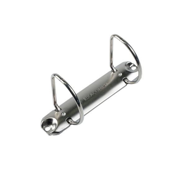 Exacompta 10x Kreacover PP ringbind, A4 Maxi, 2 D-ringe 40mm - hvid 51823E