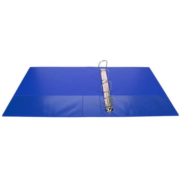 Exacompta 10x Kreacover PP ringbind, A4, 4 D-ringe 50mm - Blå 51844BE
