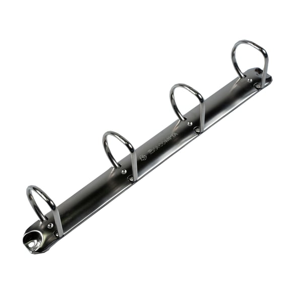 Exacompta 10x Kreacover PP ringbind, A4, 4 D-ringe 50mm - hvid 51844E