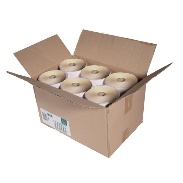 Exacompta 6x Rulle 3-lags Telex 210x120x25x47 - hvid 52123E